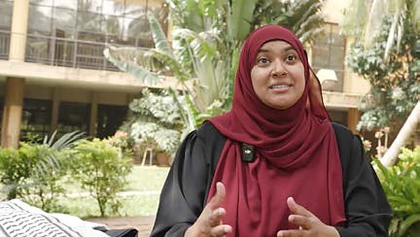 Sister Azipha talks about meeting the orphan her family sponsors